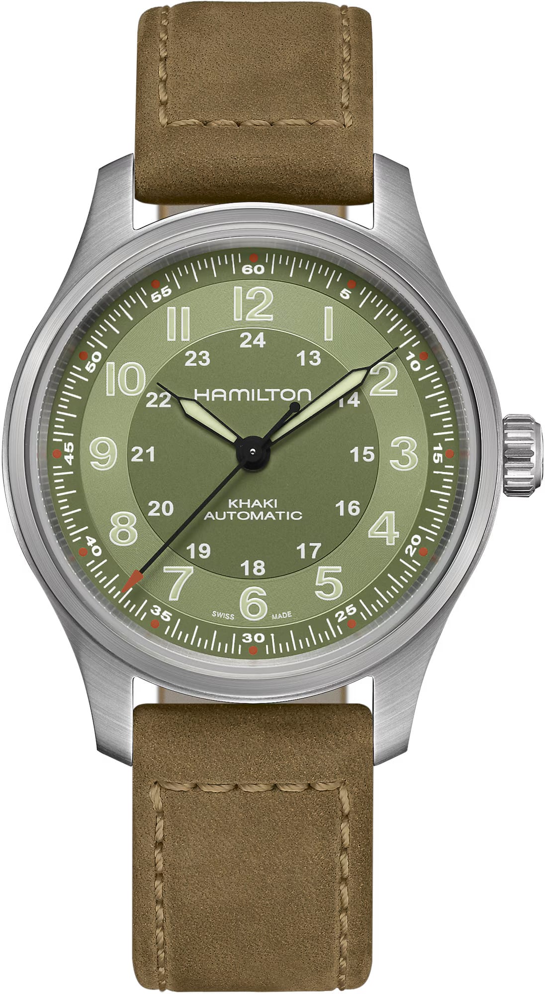 Hamilton H70545560 Khaki Field Titanium Auto 42mm