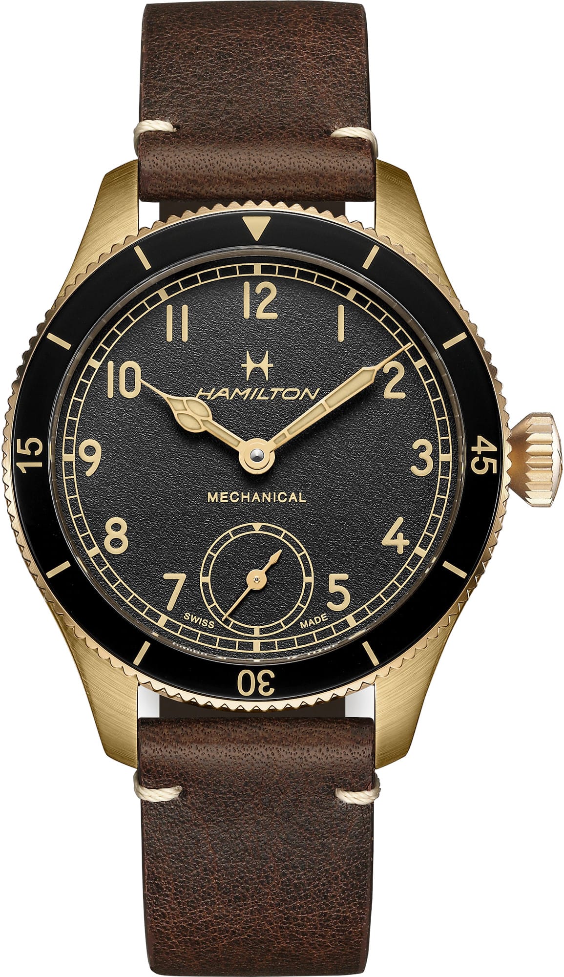 Hamilton H76709530 Khaki Aviation Pilot Pioneer Bronze 43mm