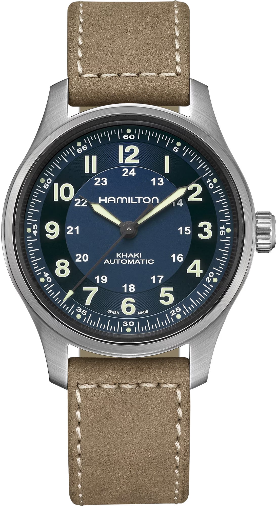 Hamilton H70545540 Khaki Field Titanium Auto 42mm