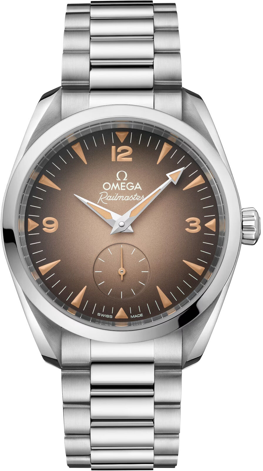 Omega 235.10.38.20.13.001 Railmaster on Bracelet