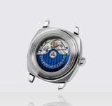 Fears BS24000A.045.047 Brunswick 40 Opaline Silver on Buffalo Leather Strap image 2 thumbnail