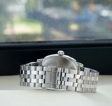 Fears BS24000A.045.125 Brunswick 40 Opaline Silver on Stainless Steel Bracelet image 3 thumbnail