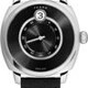 Fears BS240.500A.113.047 Brunswick 40.5 Jump Hour Raven Black on Buffalo Leather Strap image 0 thumbnail