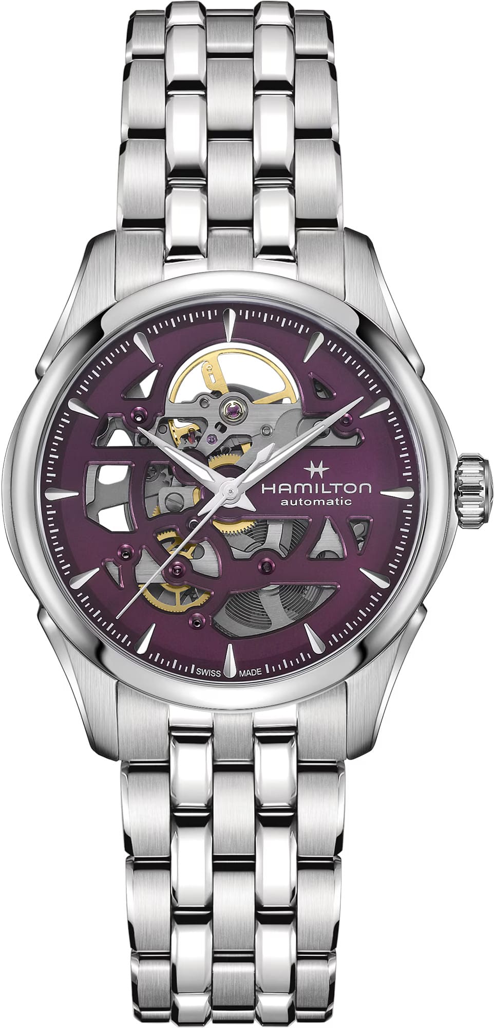 Hamilton H32265101 Jazzmaster Skeleton Lady Auto 36mm