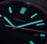 Fears BS139.510.044.123 Redcliff 39.5 Date Pewter Grey on Stainless Steel Bracelet image 3 thumbnail