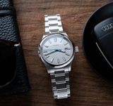 Fears BS139.510.044.123 Redcliff 39.5 Date Pewter Grey on Stainless Steel Bracelet image 1 thumbnail