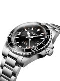 Longines Hydroconquest L3.790.4.56.6 GMT Sunray Black Dial on Bracelet image 3 thumbnail