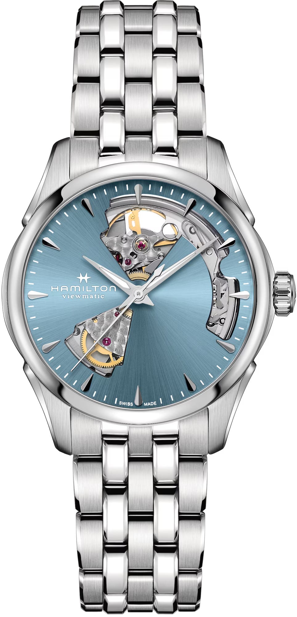 Hamilton H32215140 Jazzmaster Open Heart Lady Auto 36mm