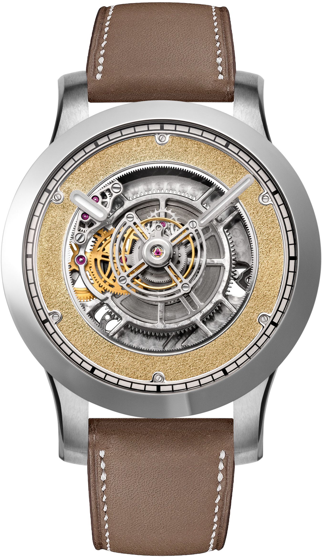 Kross Studio KS 06 Central Floating Tourbillon Titanium Gold