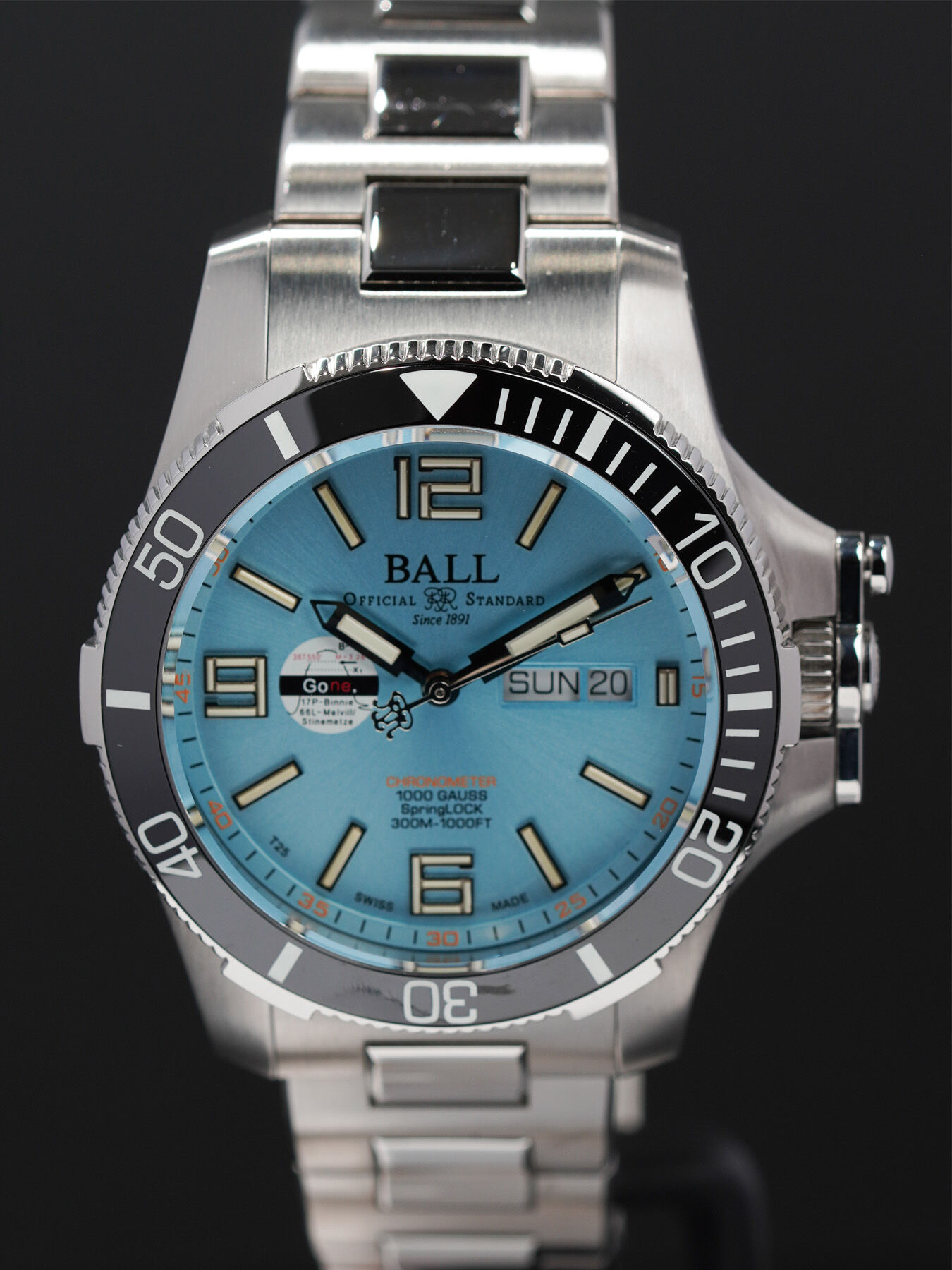 Ball DM2236A-S2CJ-IBE Engineer Hydrocarbon Spacemaster II 42mm