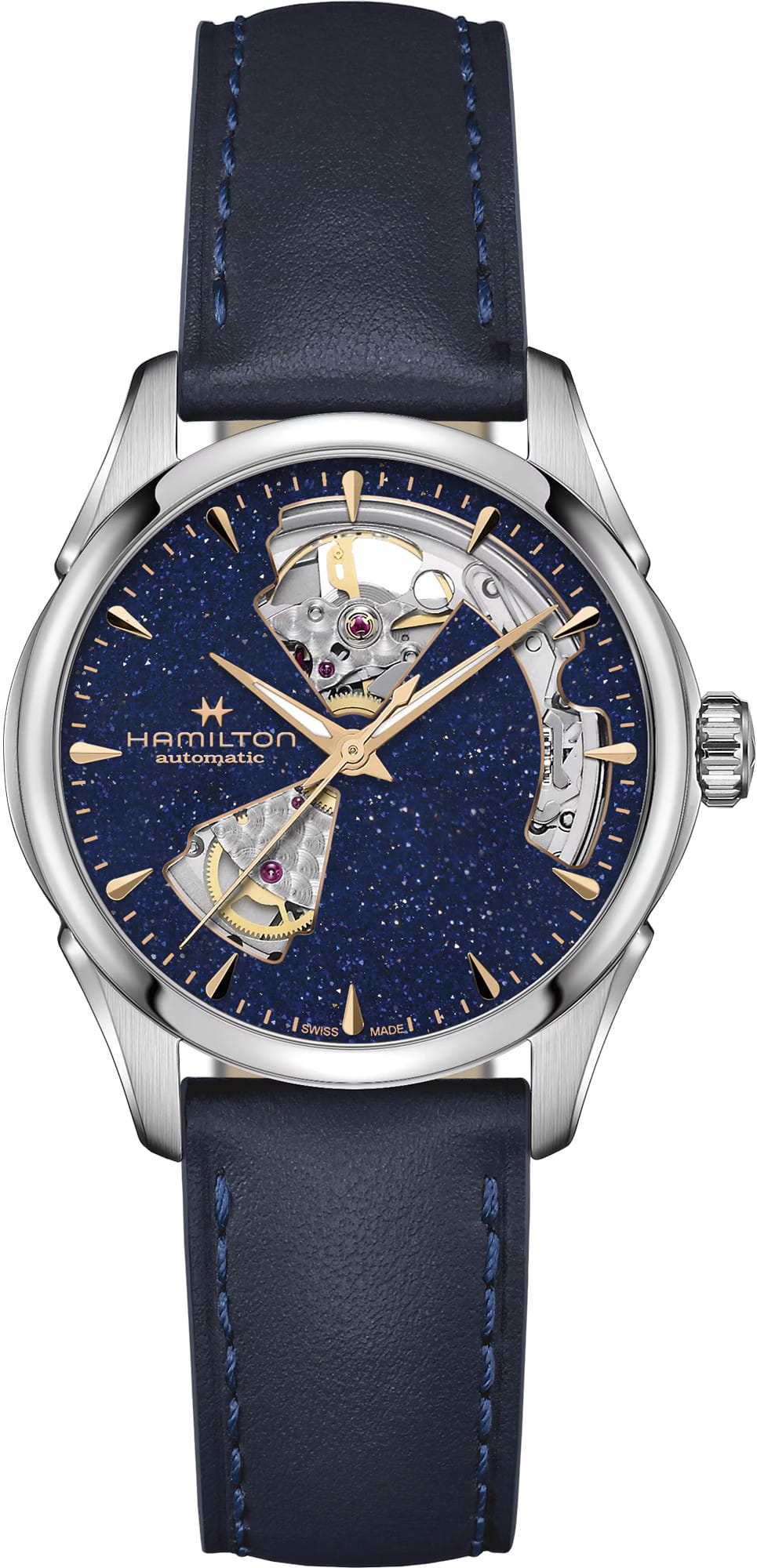 Hamilton H32215642 Jazzmaster Open Heart Lady Auto 36mm
