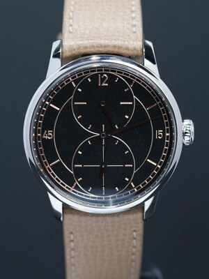 Louis Erard 85L.48AA.13 Le Régulateur Gravé Noir