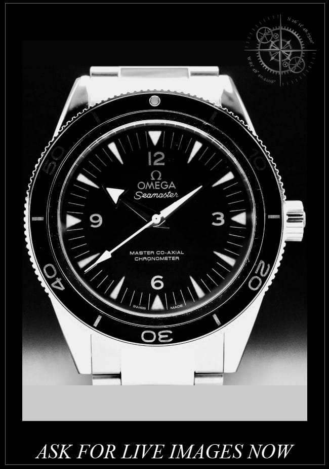 Omega 233.30.41.21.01.001 Seamaster 300 Heritage Black Dial
