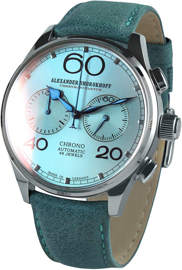 Alexander Shorokhoff AS.CA05-7Chronograph Blue Sapphire