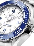 Omega Seamaster Planet Ocean 6000m Ultra Deep White Dial 45.5mm on Bracelet image 2 thumbnail
