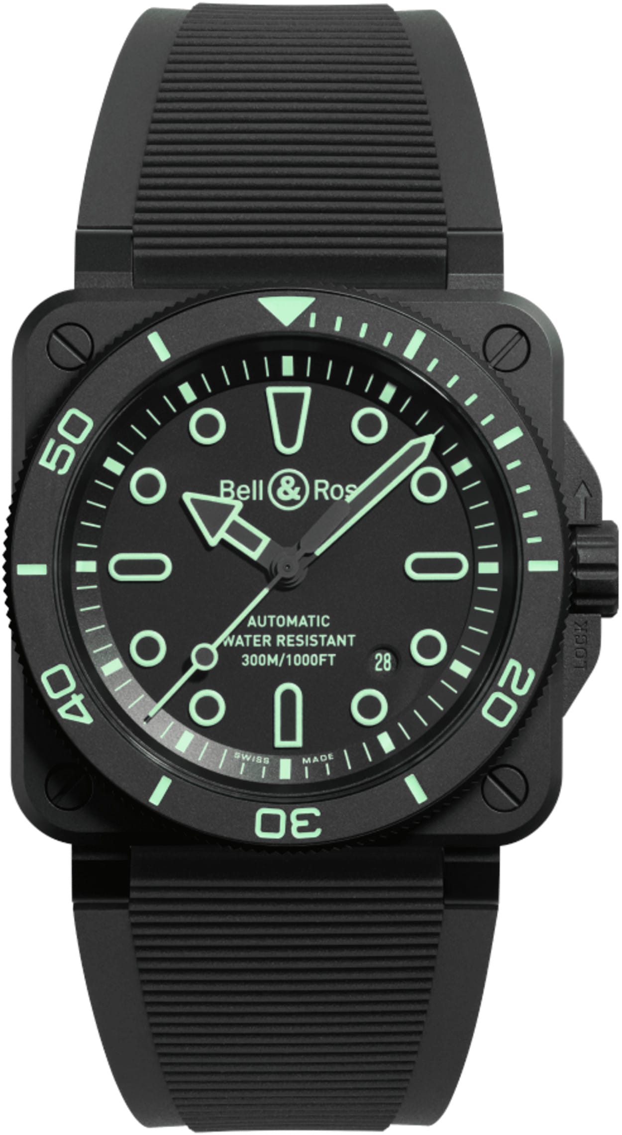 Bell & Ross BR03A-D-OL-CE/SRB Diver Outline Ceramic