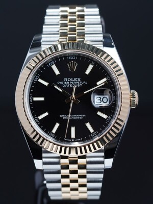 Rolex 126333-0014 Datejust 41mm Black Jubilee