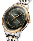 Omega 434.20.42.22.10.001 De Ville Prestige 42mm Steel and Yellow Gold on Bracelet image 2 thumbnail