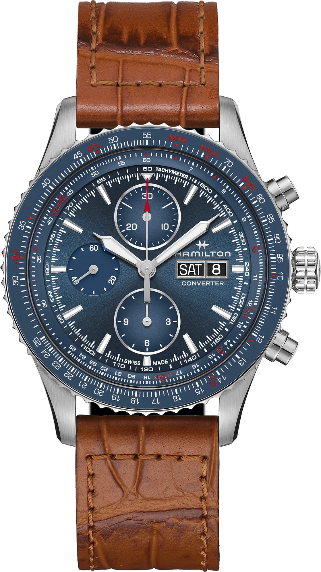 Hamilton H76746540 Khaki Aviation Converter Auto Chrono 44mm
