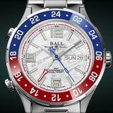 Ball Roadmaster Marine GMT Meteorite Dial 40mm Blue & Red image 3 thumbnail