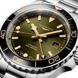Longines L3.890.4.06.6 Hydroconquest GMT 43mm Green Dial image 6 thumbnail