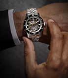 Zodiac ZO9319 Super Sea Wolf Compression Diver Skeleton image 5 thumbnail