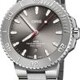 Oris 01 733 7789 4153-07 8 23 04PEB Aquis Date Relief Silver Dial On Bracelet image 0 thumbnail