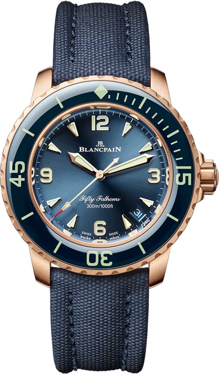 Blancpain 5007 36B40 O52B Fifty Fathoms Automatic 38mm