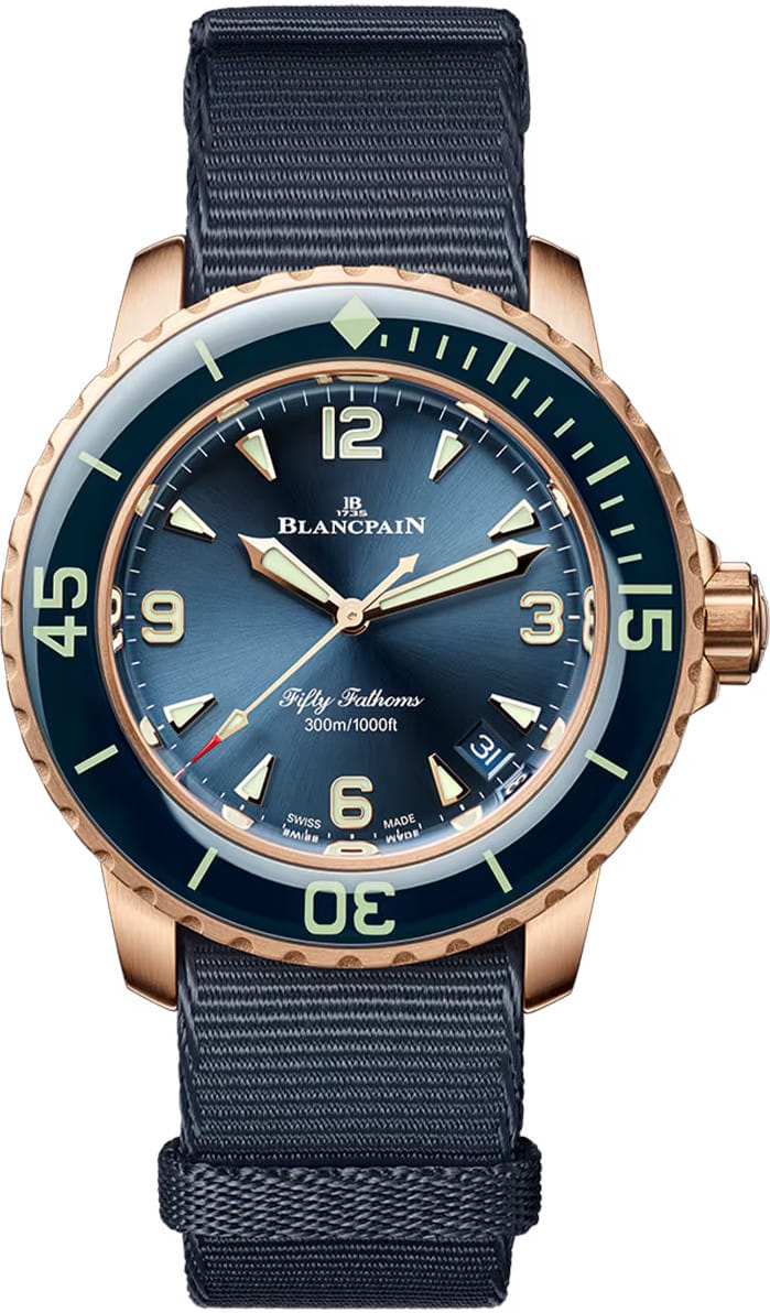 Blancpain 5007 36B40 NAOA Fifty Fathoms Automatic 38mm