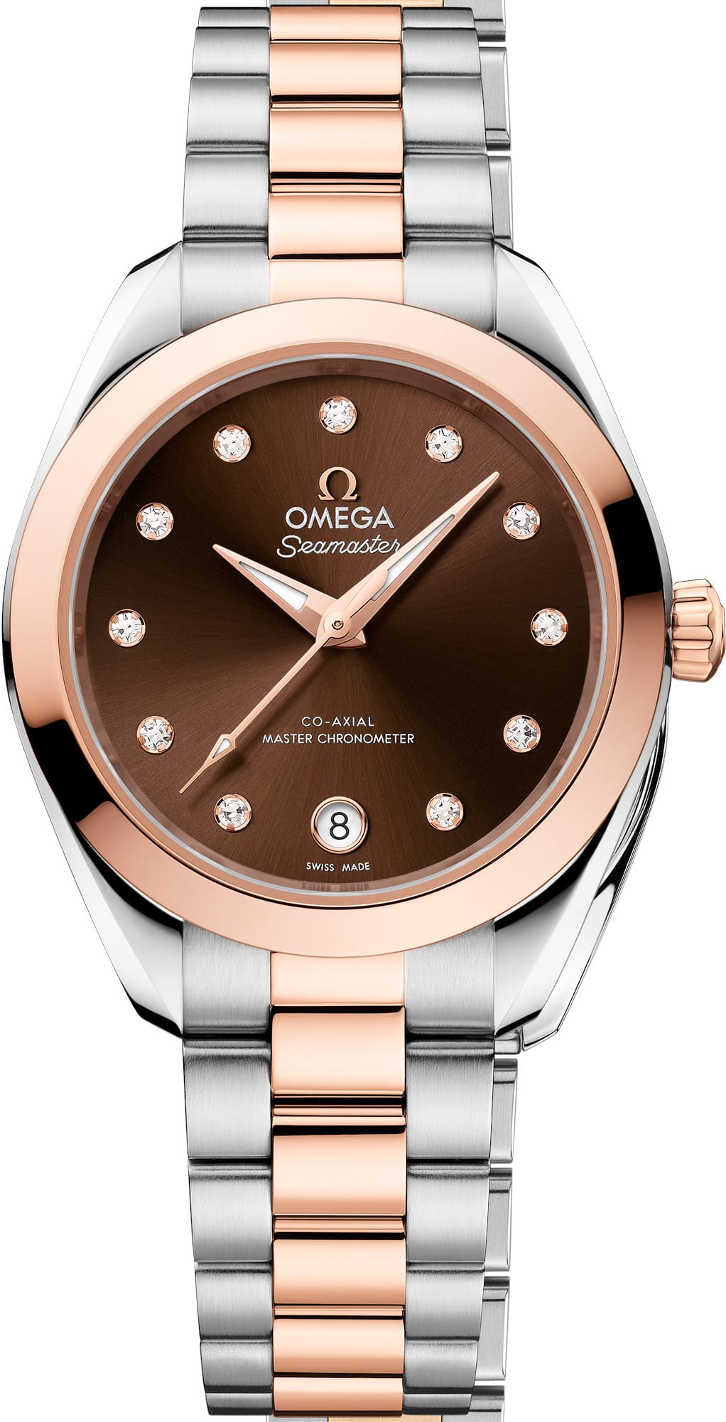 Omega 220.20.30.20.63.001 Seamaster Aqua Terra 150M steel ‑ Sedna™ Gold 30mm