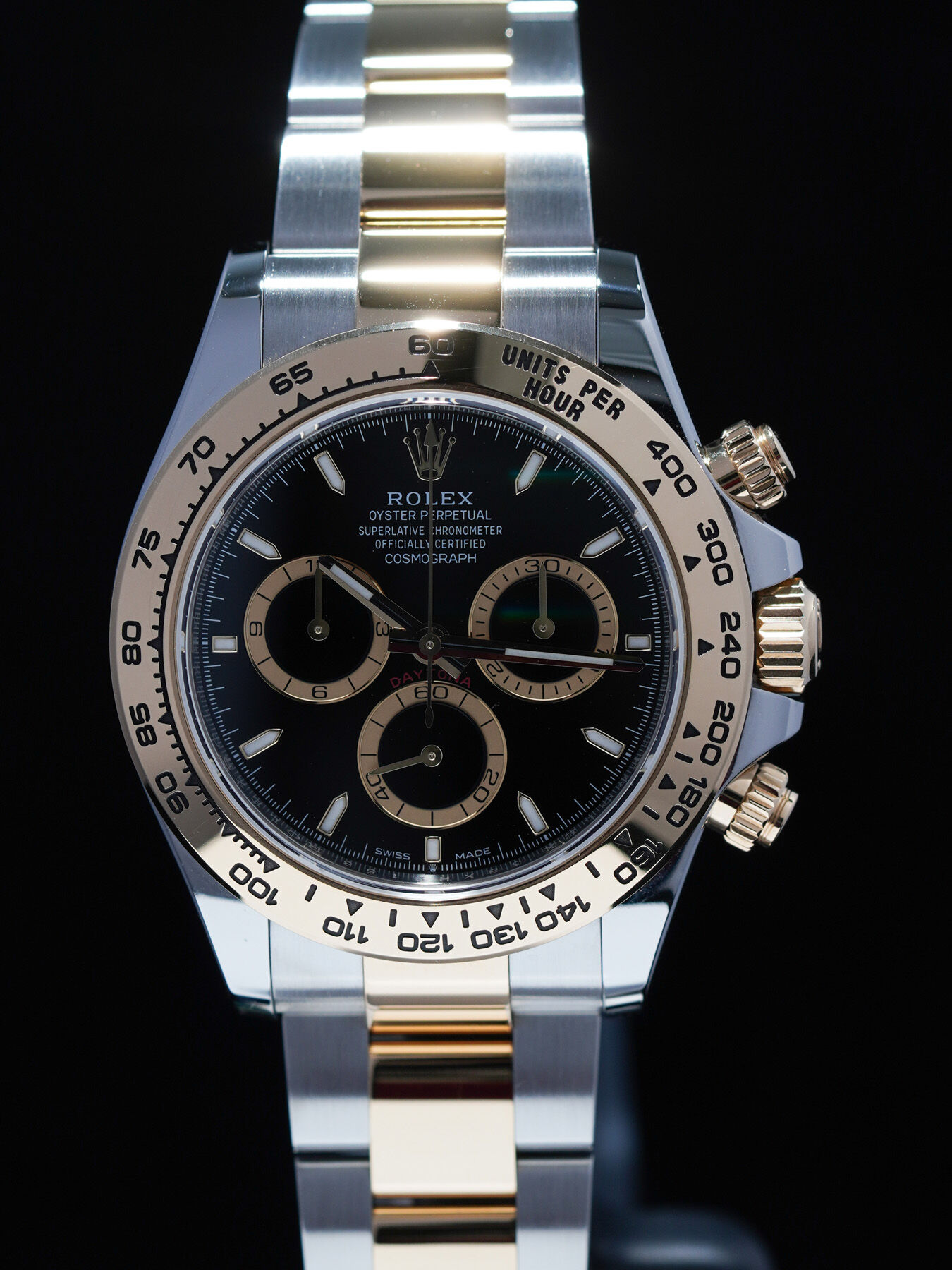 Rolex 126503 Daytona Black Dial Two Tone Bracelet