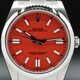Rolex M124300-0007 Oyster Perpetual 41 Coral Red Dial image 0 thumbnail