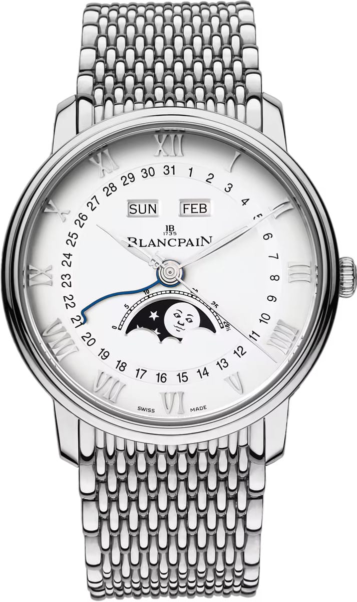 Blancpain 6654 1127 MMB Villeret Quantième Complete Calendar