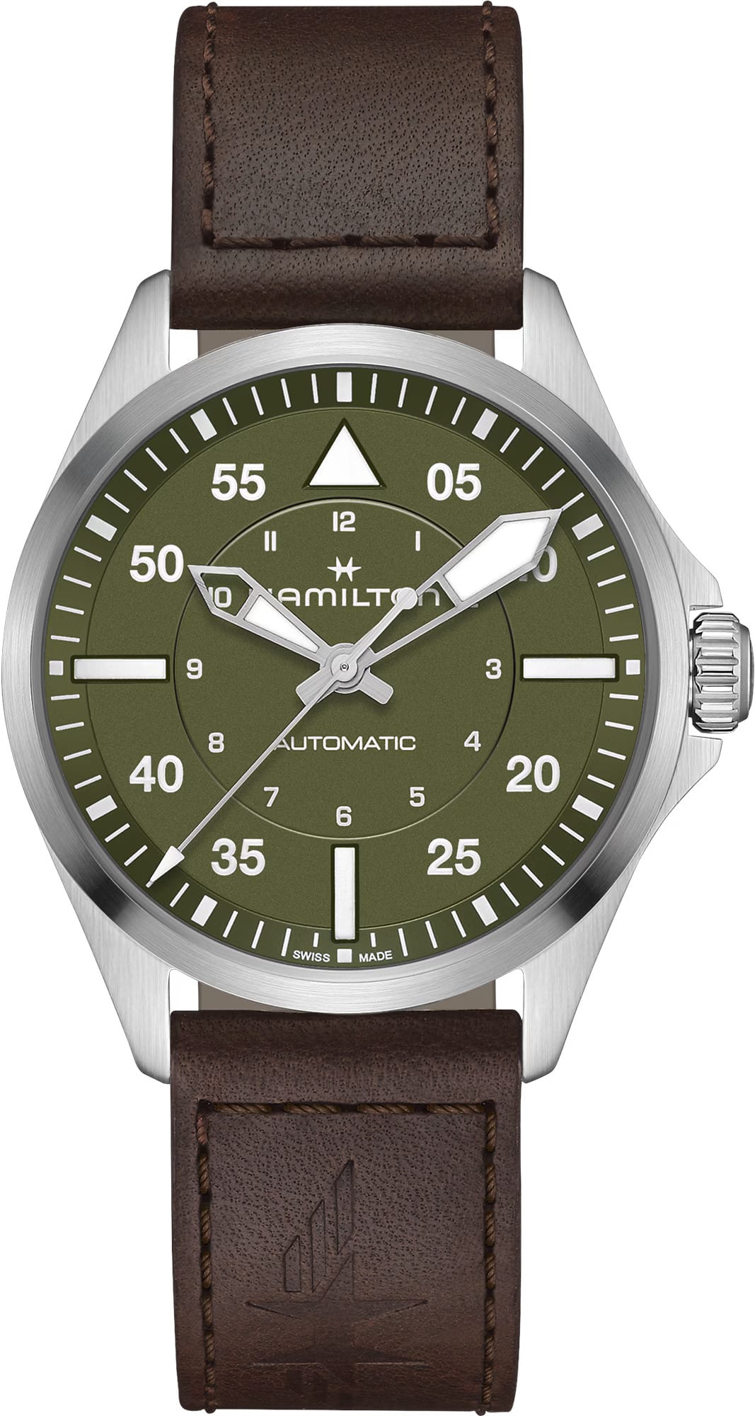 Hamilton H76305560 Khaki Aviation Pilot Auto 39mm