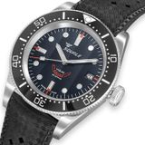 Squale 1545BKBKC.HT 1545 Steel Black on Strap image 3 thumbnail