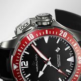 Hamilton H77805335 Khaki Navy Frogman Titanium Auto 46mm image 1 thumbnail