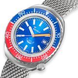 Squale Blue Red Sapphire Bezel 2002.SS.BLR.BL.ME22 image 4 thumbnail