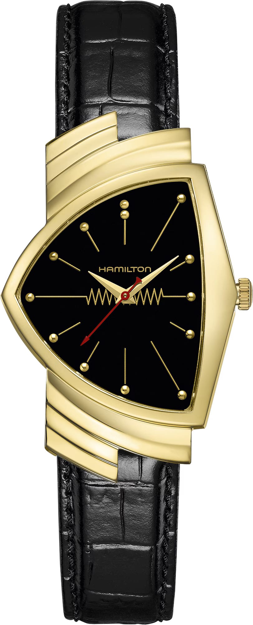 Hamilton H24311730 Ventura Quartz Gold | Limited Edition 33mm x 52mm