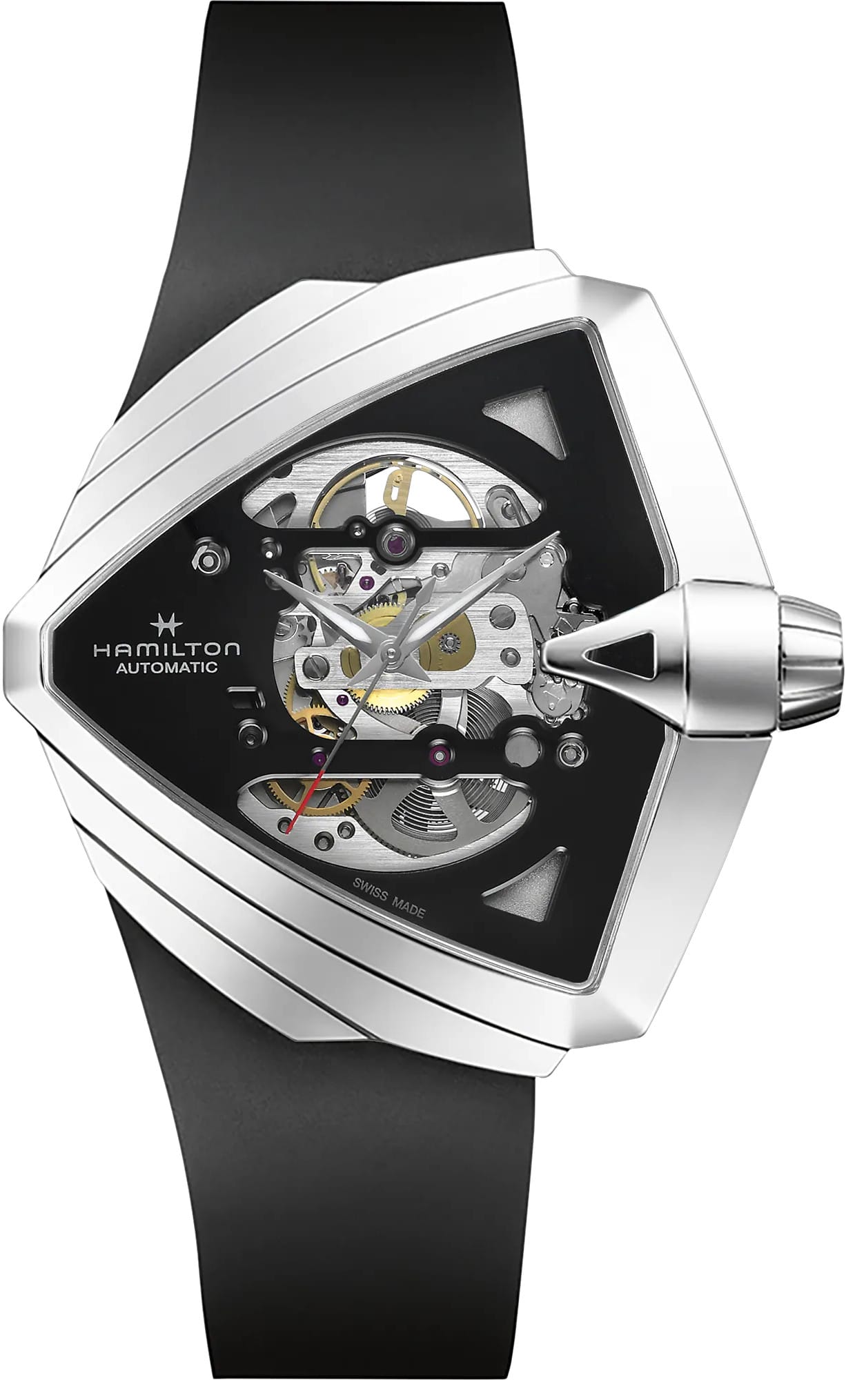 Hamilton H24625330 Ventura XXL Skeleton Auto 46mm x 46mm