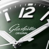 Glashütte Original 1-39-11-13-63-70 SeaQ Reed Green Dial On Bracelet with Exhibition Caseback image 1 thumbnail