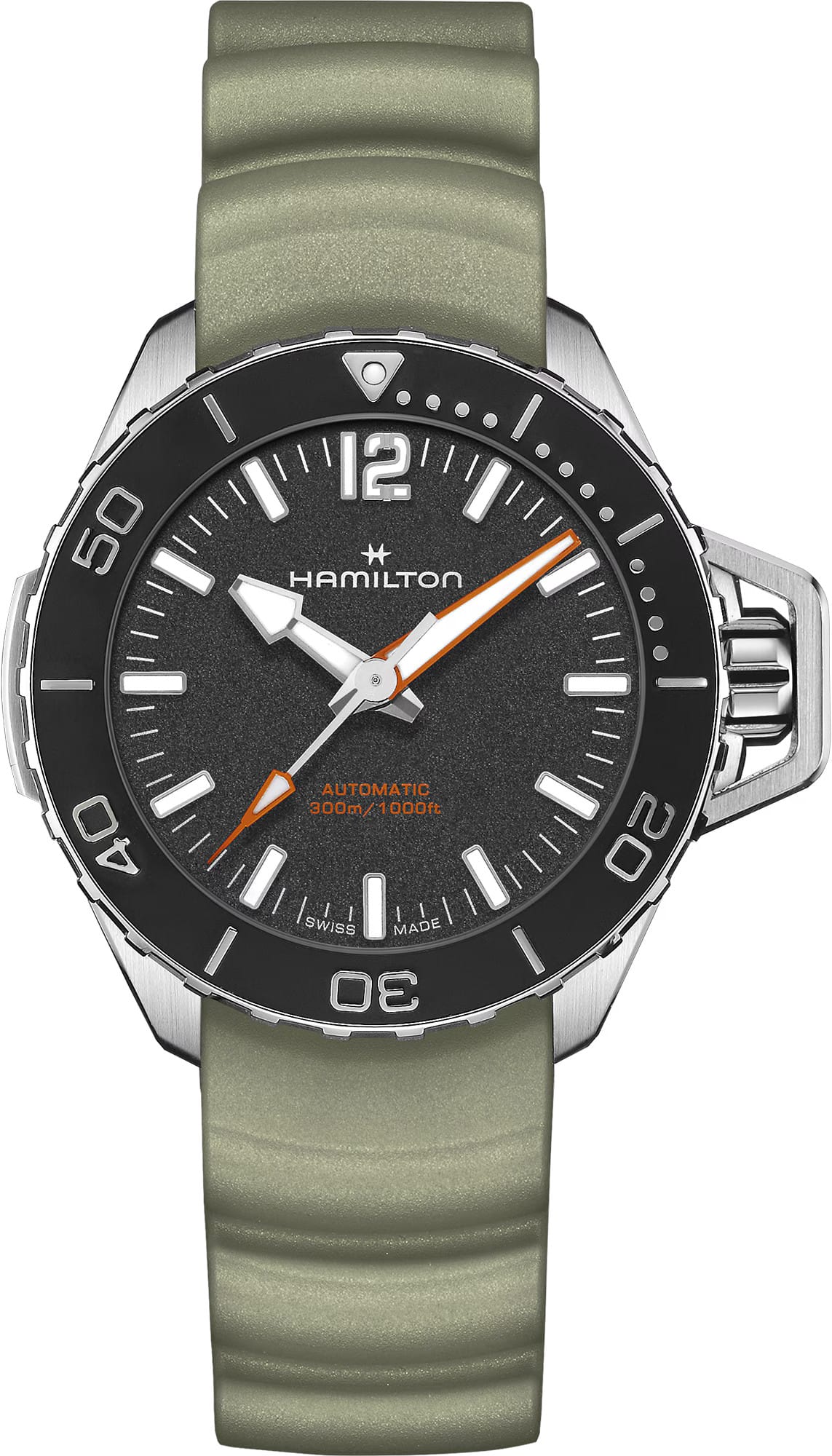 Hamilton H77455331 Khaki Navy Frogman Auto 41mm