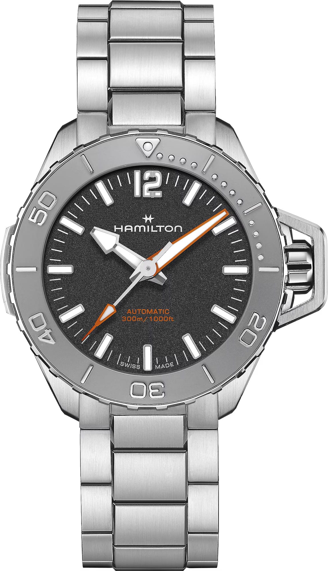 Hamilton H77485130 Khaki Navy Frogman Auto 41mm