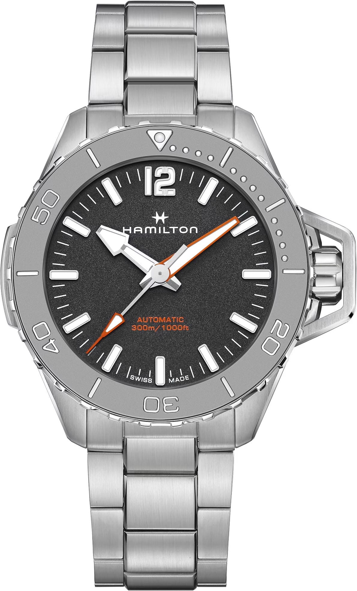 Hamilton H77815130 Khaki Navy Frogman Auto 46mm