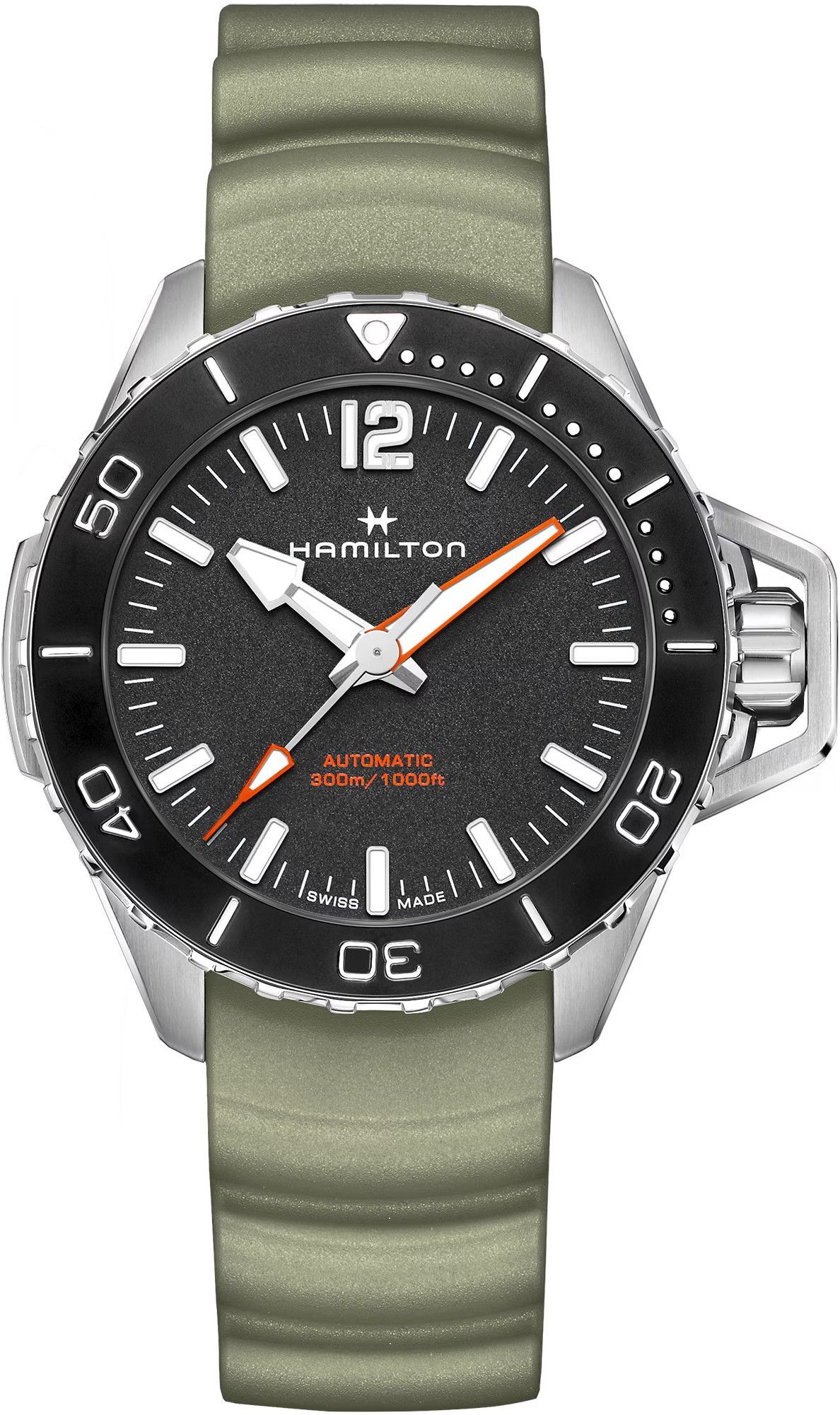 Hamilton H77825331 Khaki Navy Frogman Auto 46mm
