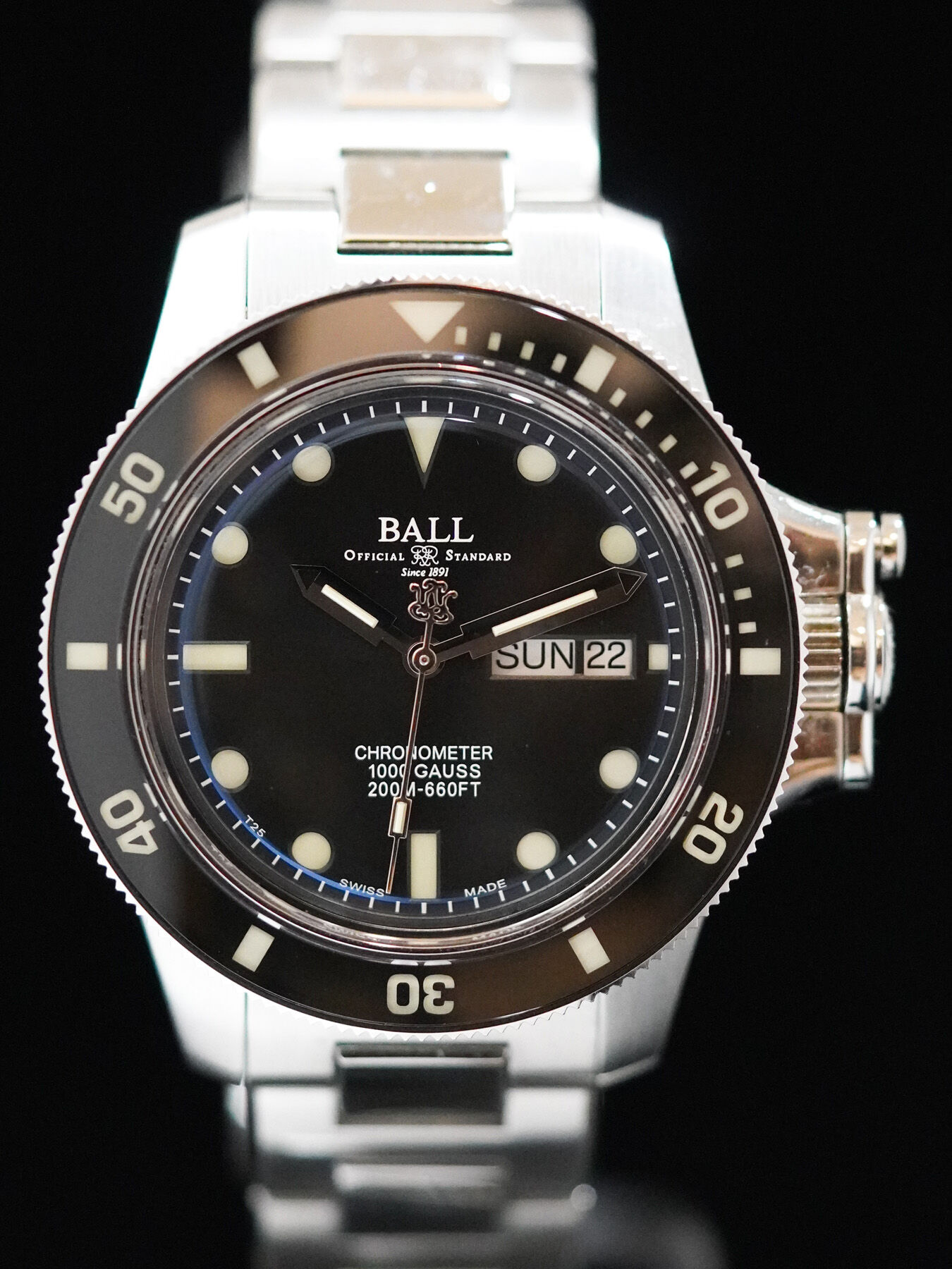 Ball DM2118B-SCJ-BK Engineer Hydrocarbon Original 40mm