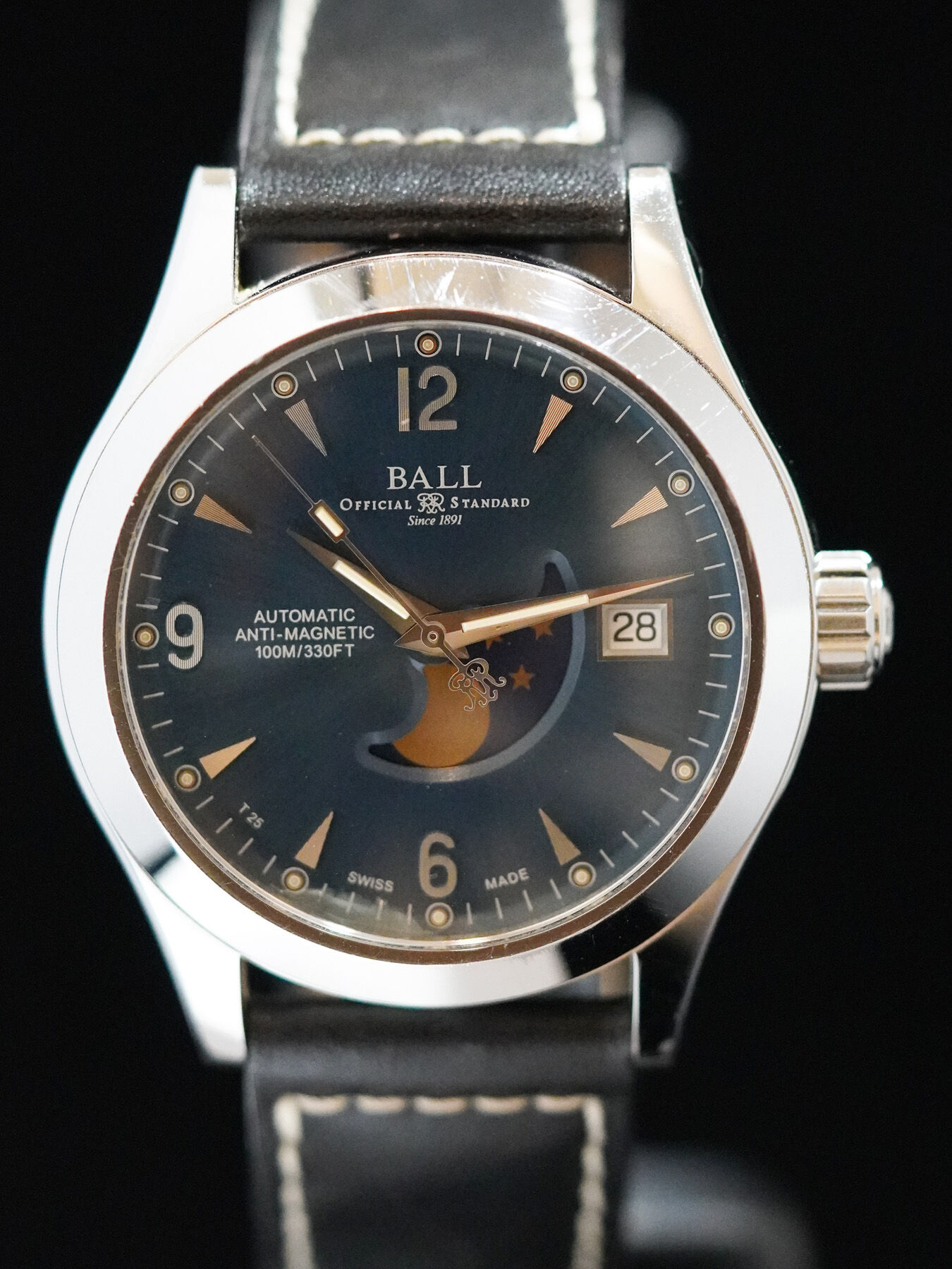 Ball NM2082C-LJ-BE Engineer II Ohio Moonphase
