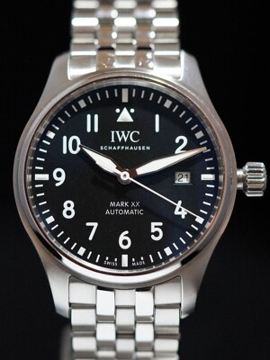 IWC IW328202 Pilot Mark XX 40mm Black Dial