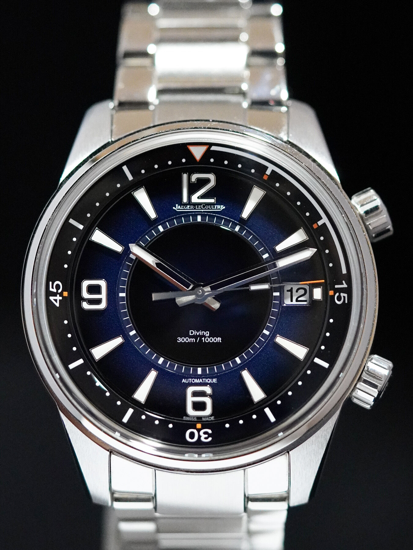 Jaeger LeCoultre Q9068180 Polaris Mariner Date Blue Dial