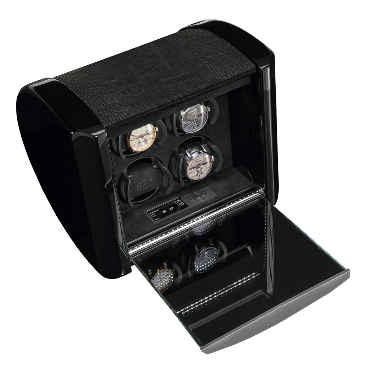 Buben & Zorweg Spirit 4 Croco Leather Watch Winder