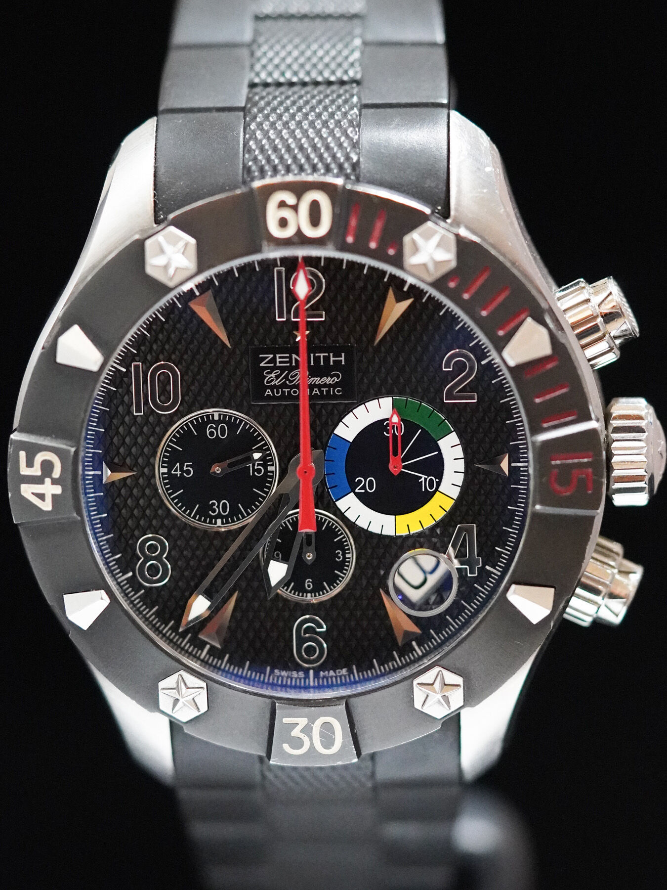 Zenith 03.0526.4000 El Primero Defy Black Dial